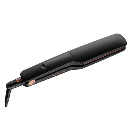Concept VZ6010 - Garinis plaukų tiesintuvas su LED ekranu ELITE STEAM BOOST 54W/230V juoda