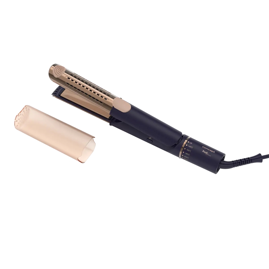 Concept VZ8100 - PROFI CARE plaukų tiesintuvas 60W/230V mėlynas/auksinis