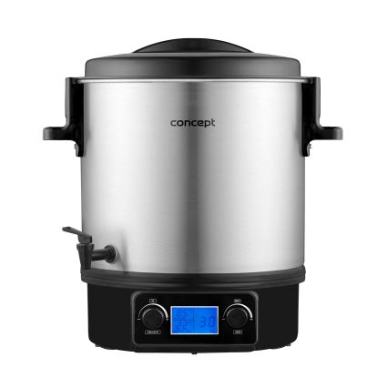 Concept ZH0040 - Konservavimo katilas 27 l 2000W/230V nerūdijantis/juoda