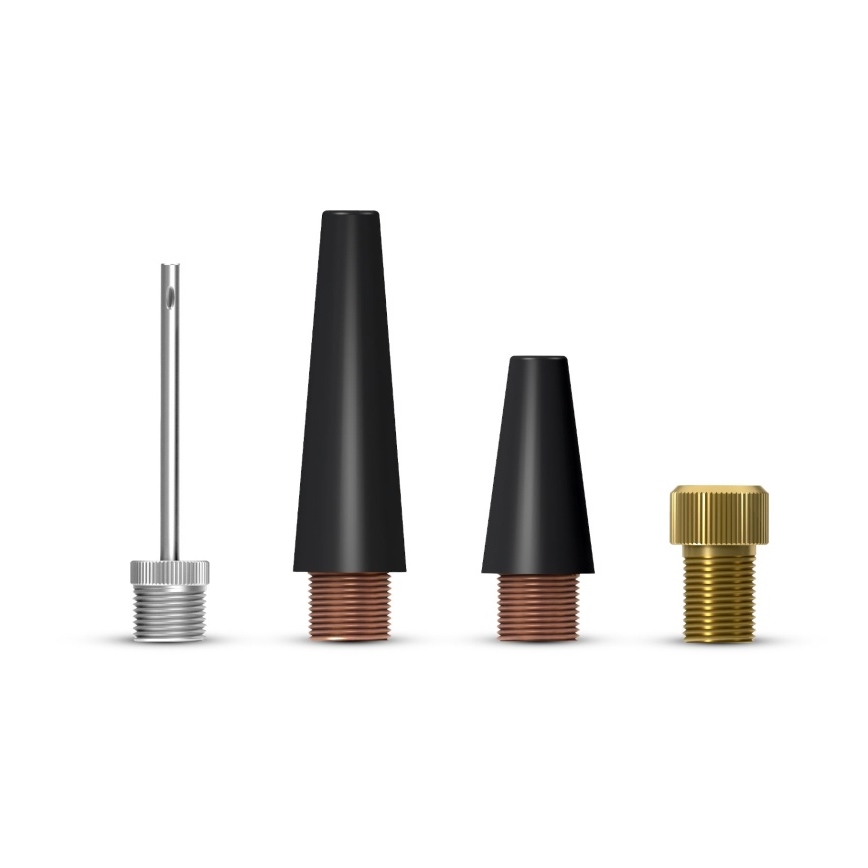 CONNECT IT CFF-4500-BK - skaitmeninis kišeninis oro kompresorius AirFlow, 80 W/6000 mAh, juodas