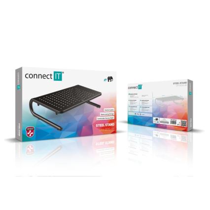 CONNECT IT CFH-2010-BK - Daugiafunkcinis metalinis pagrindas juoda