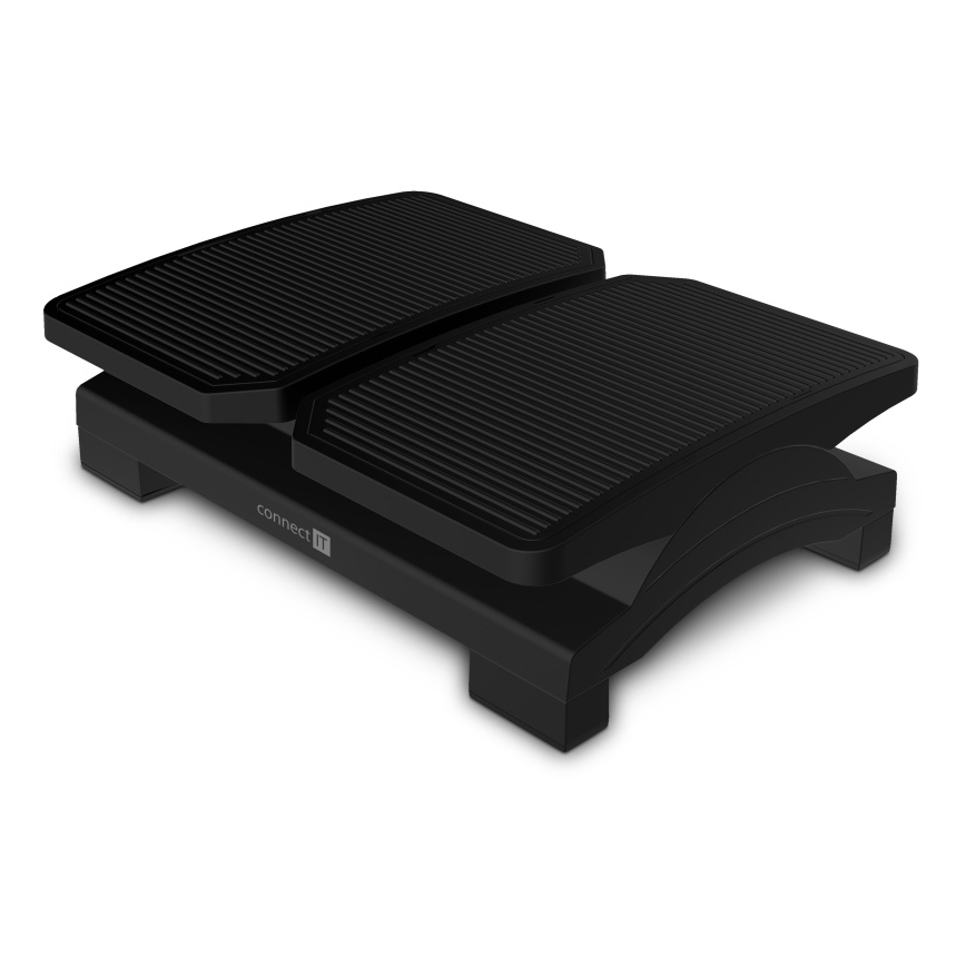 CONNECT IT CFH-4100-BK - Reguliuojama kojų atrama juoda