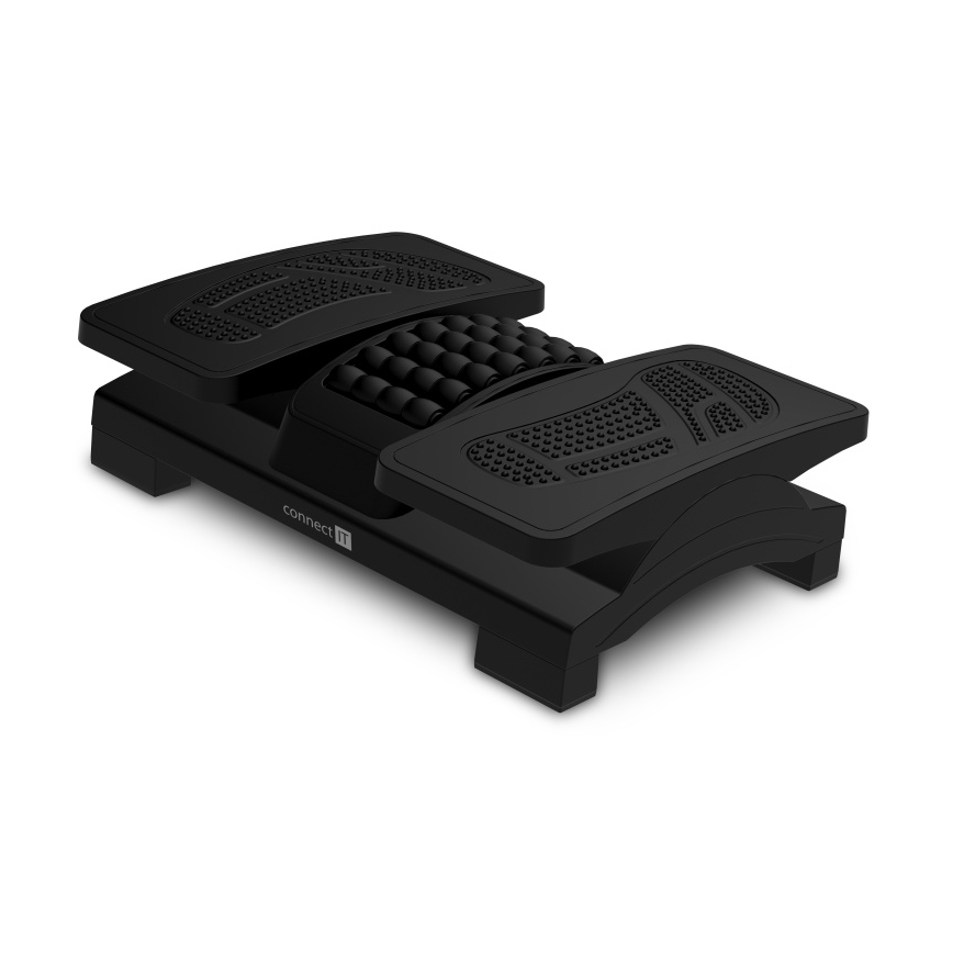 CONNECT IT CFH-4105-BK - Reguliuojamas kojų atrama juoda