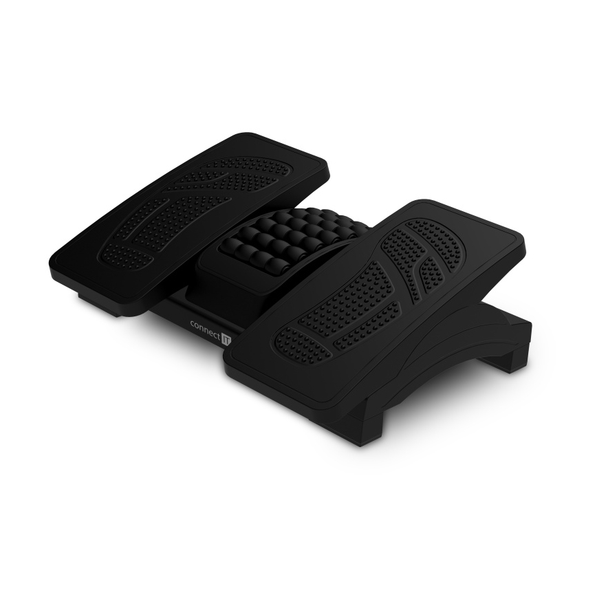 CONNECT IT CFH-4105-BK - Reguliuojamas kojų atrama juoda