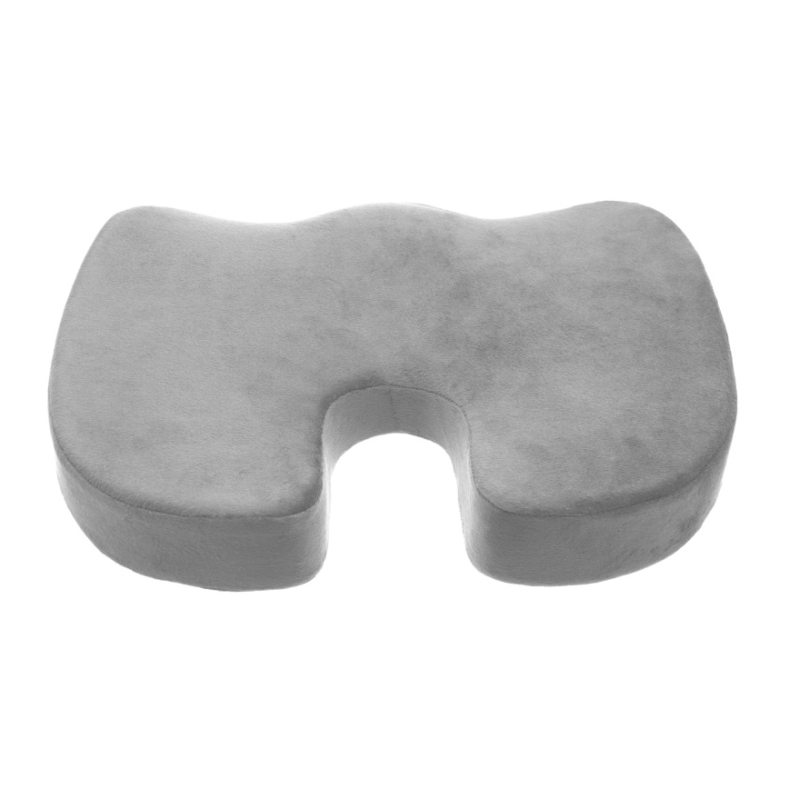 CONNECT IT CFH-5290-GY - Ergonomiška kėdės pagalvėlė pilka