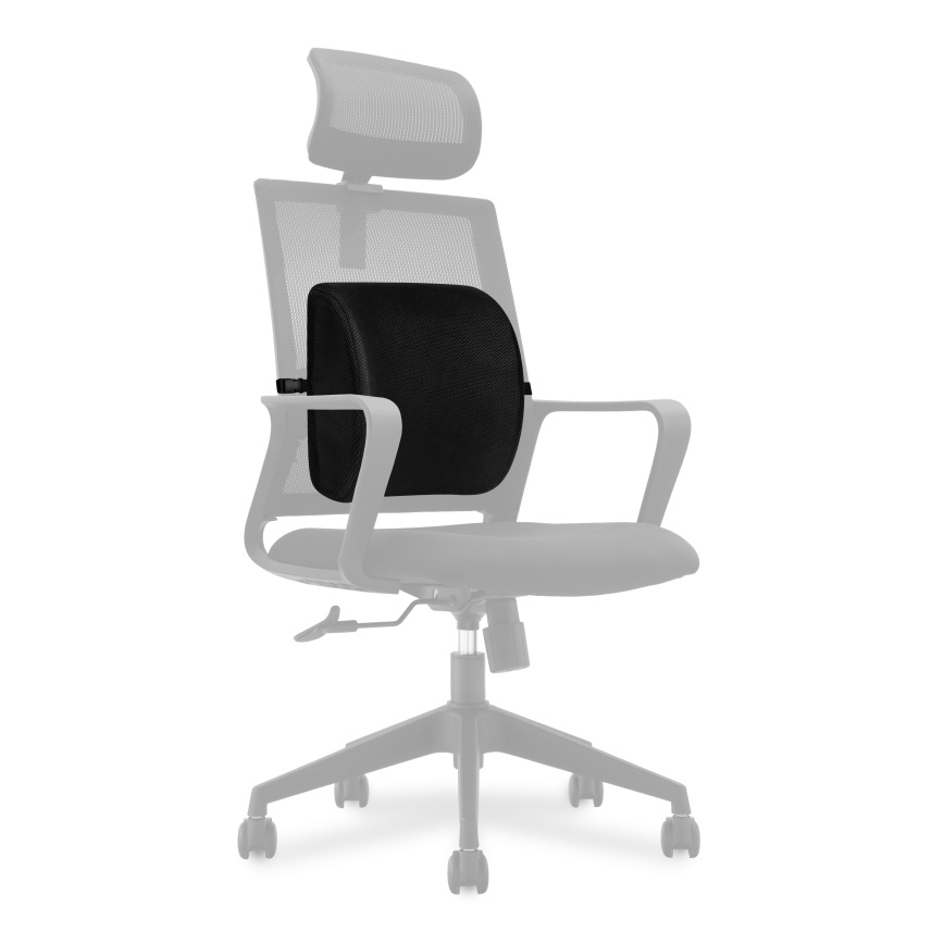 CONNECT IT CFH-5300-BK - Juosmens kėdės atrama juoda
