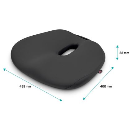 CONNECT IT CFH-5501-GY - Ergonomiška kėdės pagalvėlė antracitas