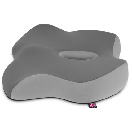 CONNECT IT CFH-5901-GY - Ergonomiška kėdės pagalvėlė pilka