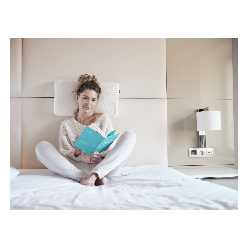 CONNECT IT CFH-6020-WH - Anatominė pagalvė Taurus balta
