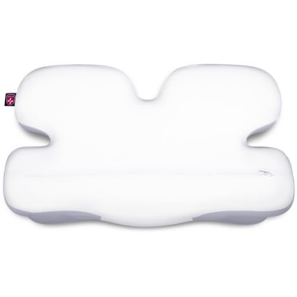 CONNECT IT CFH-6030-WH - Anatominė pagalvė Virgo balta/pilka
