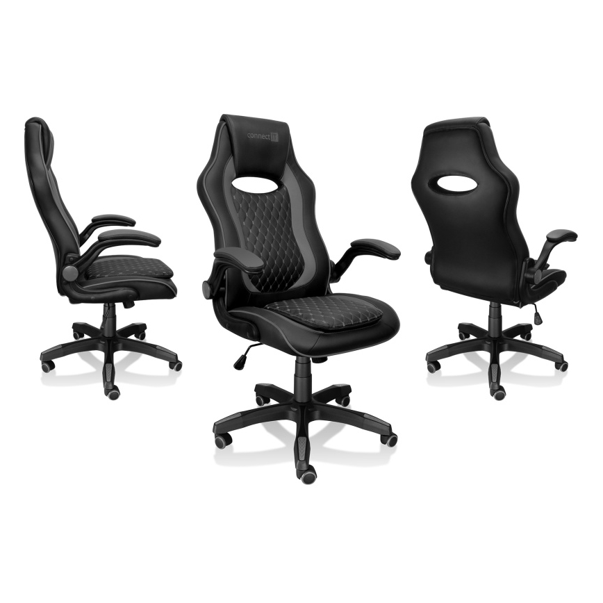 CONNECT IT CGC-0600-BK - Žaidimų kėdė Matrix Pro juoda