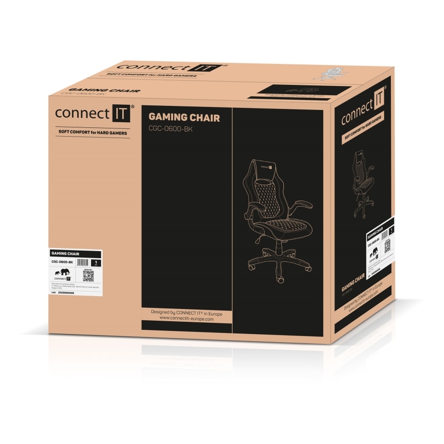 CONNECT IT CGC-0600-BK - Žaidimų kėdė Matrix Pro juoda
