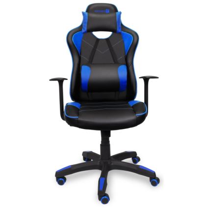 CONNECT IT CGC-0700-BL - Žaidimų kėdė LeMans Pro juoda/mėlyna
