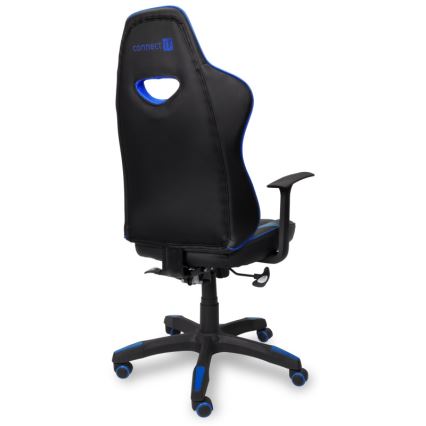 CONNECT IT CGC-0700-BL - Žaidimų kėdė LeMans Pro juoda/mėlyna