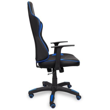 CONNECT IT CGC-0700-BL - Žaidimų kėdė LeMans Pro juoda/mėlyna