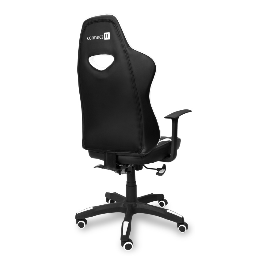 CONNECT IT CGC-0700-WH - Žaidimų kėdė LeMans Pro juoda/balta