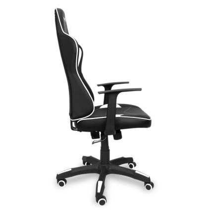 CONNECT IT CGC-0700-WH - Žaidimų kėdė LeMans Pro juoda/balta