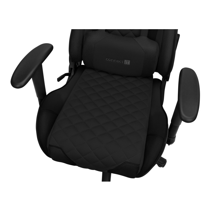 CONNECT IT CGC-1200-BK - Žaidimų kėdė Monaco Pro juoda