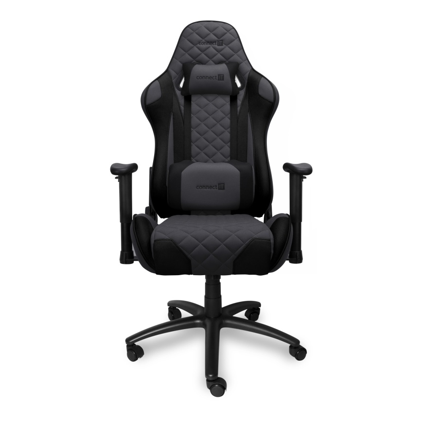 CONNECT IT CGC-1200-GY - Žaidimų kėdė Monaco Pro pilka/juoda