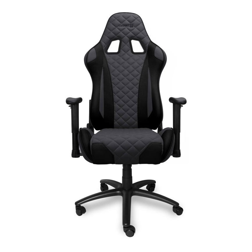 CONNECT IT CGC-1200-GY - Žaidimų kėdė Monaco Pro pilka/juoda