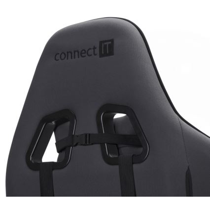 CONNECT IT CGC-1200-GY - Žaidimų kėdė Monaco Pro pilka/juoda