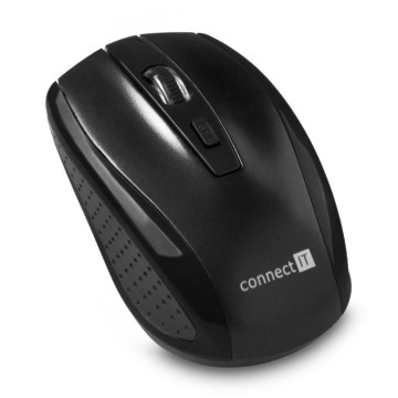 CONNECT IT CI-1223 - Belaidė pelė 800/1200/1600 DPI 2xAAA juoda