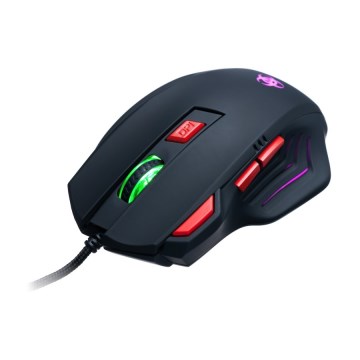 CONNECT IT CI-191 - LED Laidinė žaidimų pelė 800/1600/2400/3200 DPI juoda