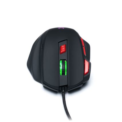 CONNECT IT CI-191 - LED Laidinė žaidimų pelė 800/1600/2400/3200 DPI juoda