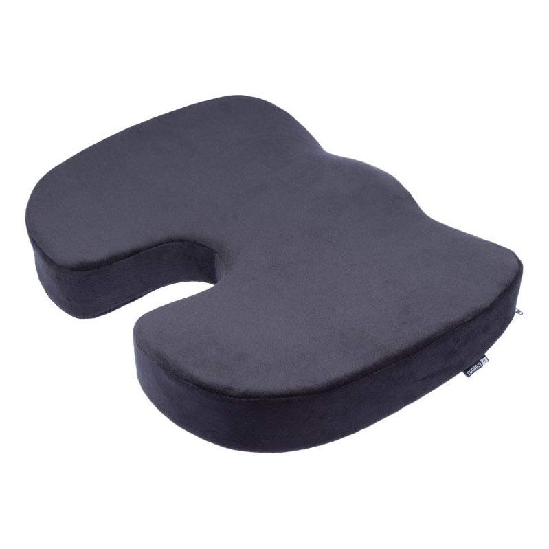 CONNECT IT CI-528 - Ergonomiška kėdės pagalvėlė juoda