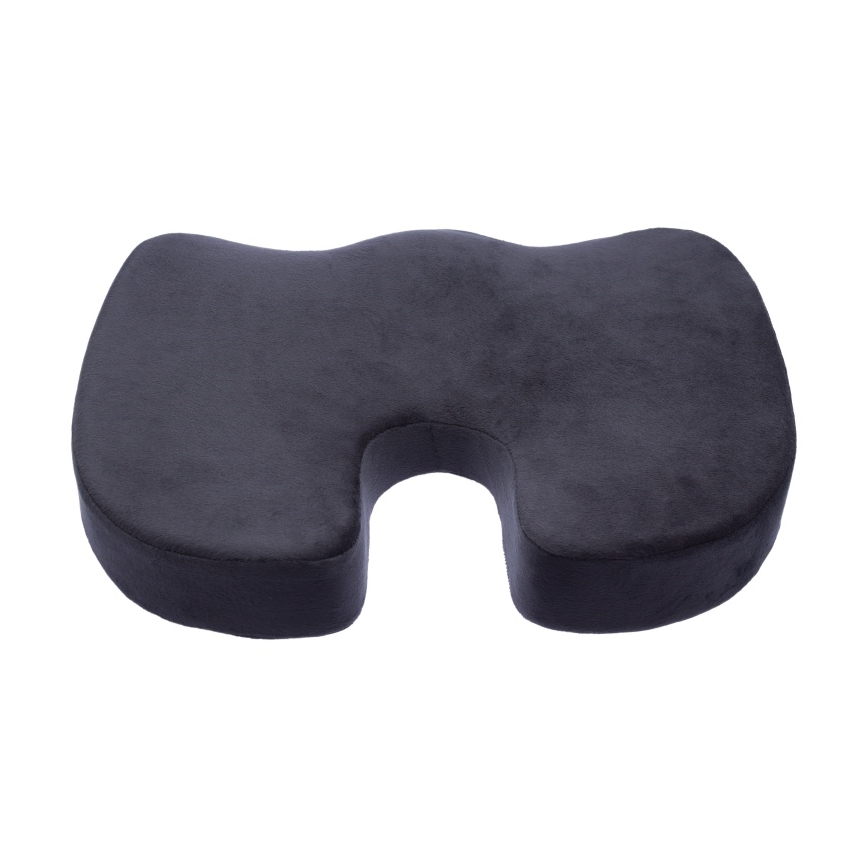 CONNECT IT CI-528 - Ergonomiška kėdės pagalvėlė juoda