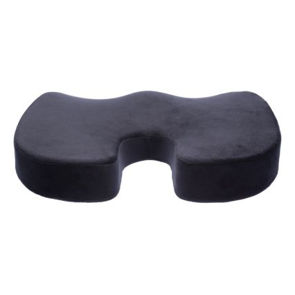 CONNECT IT CI-528 - Ergonomiška kėdės pagalvėlė juoda