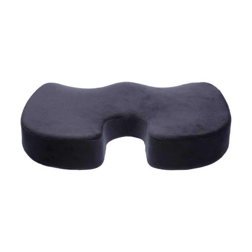 CONNECT IT CI-528 - Ergonomiška kėdės pagalvėlė juoda