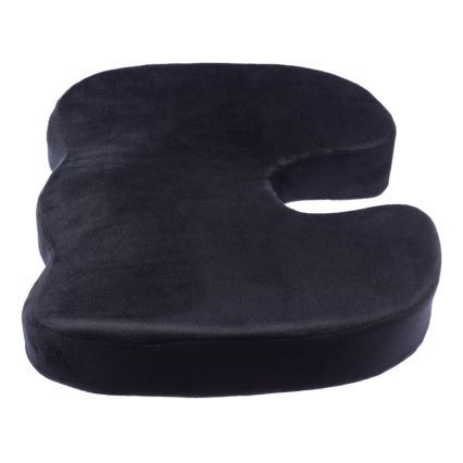 CONNECT IT CI-528 - Ergonomiška kėdės pagalvėlė juoda