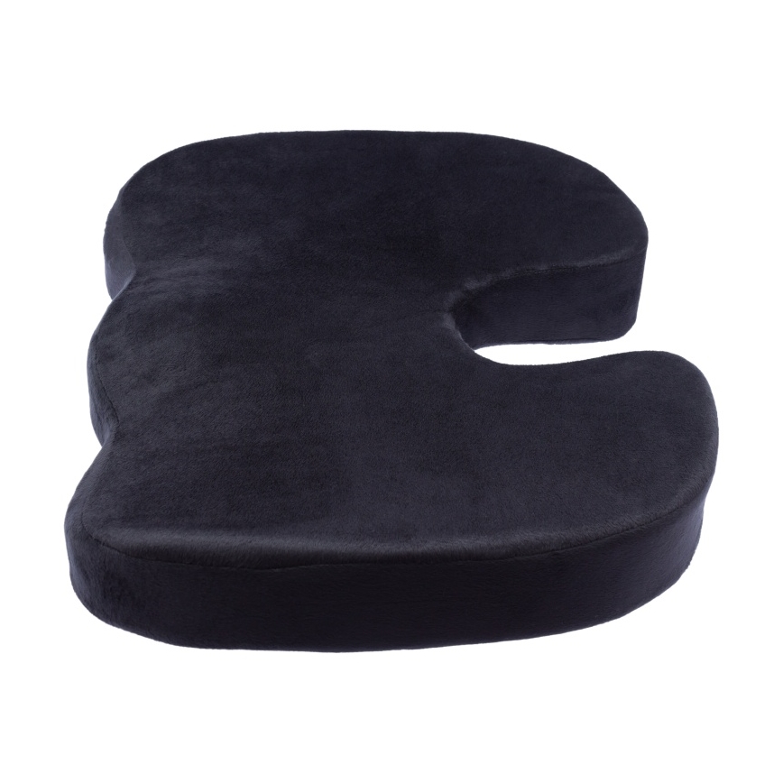 CONNECT IT CI-528 - Ergonomiška kėdės pagalvėlė juoda