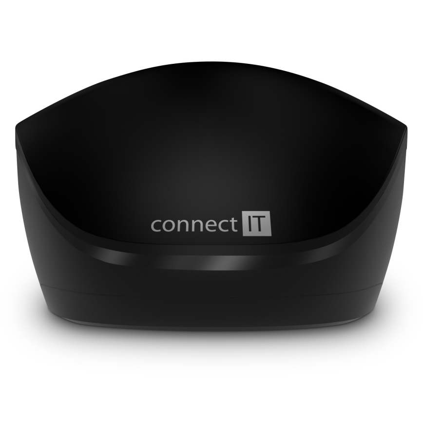 CONNECT IT CKM-4500-CS - Belaidė klaviatūra ir pelė 1000 DPI su CZ/SK lokalizacija 1xAAA + 1xAA juoda