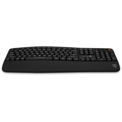 CONNECT IT CKM-6010-CS - Ergonomiška belaidė klaviatūra ir pelė 800/1200/1600/2400 DPI su CZ/SK lokalizacija 1xAA + 2xAAA juoda