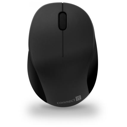 CONNECT IT CKM-7803-CS - Belaidė klaviatūra ir pelė 1200 DPI su CZ/SK lokalizacija 1xAAA + 1xAA juoda