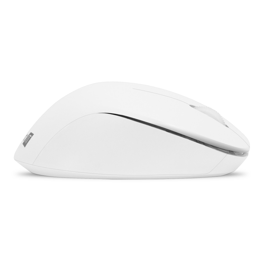 CONNECT IT CKM-7804-CS - Belaidė klaviatūra ir pelė 1200 DPI su CZ/SK lokalizacija 1xAAA + 1xAA balta