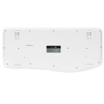 CONNECT IT CKM-7804-CS - Belaidė klaviatūra ir pelė 1200 DPI su CZ/SK lokalizacija 1xAAA + 1xAA balta