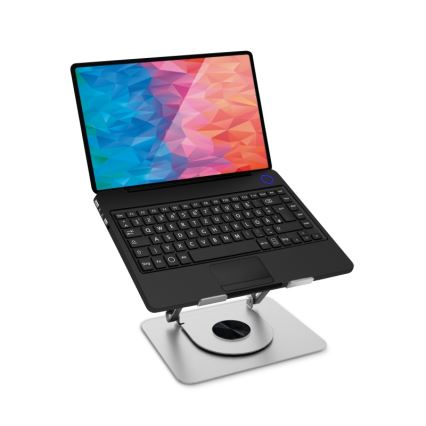 CONNECT IT CMF-2100-SL - Besisukantis nešiojamojo kompiuterio stovas sidabras