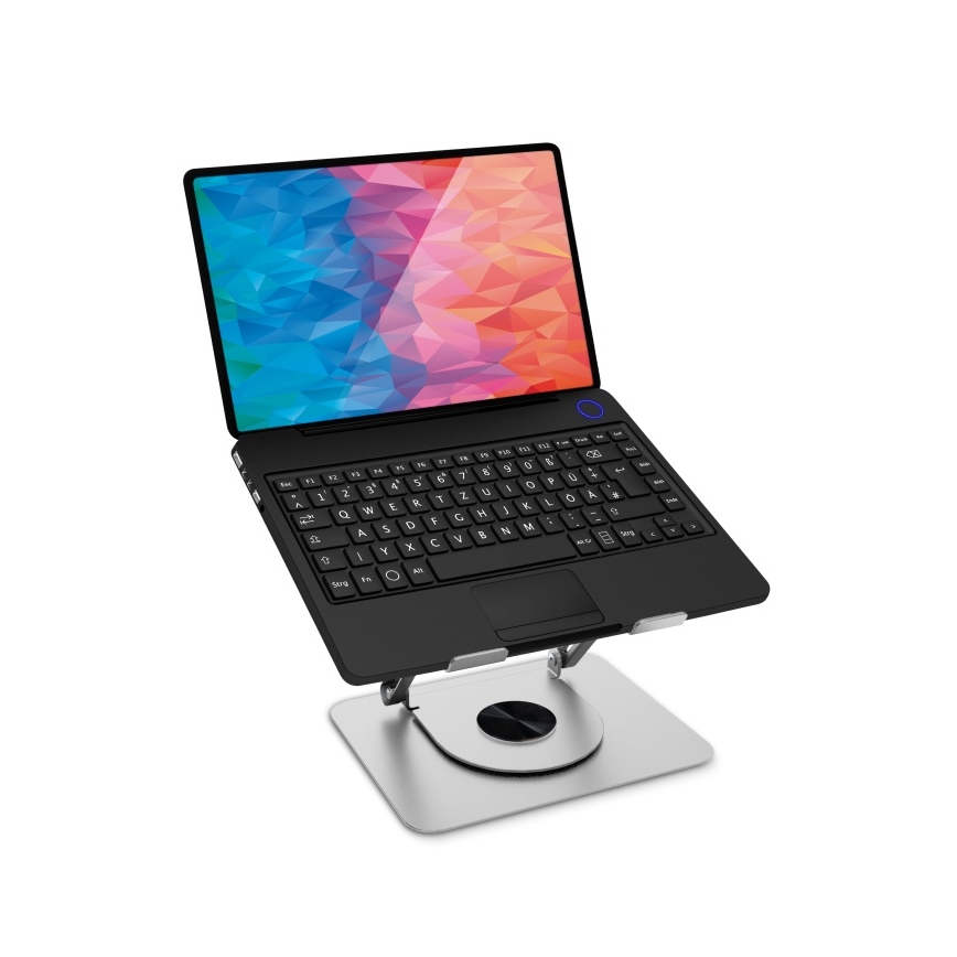 CONNECT IT CMF-2100-SL - Besisukantis nešiojamojo kompiuterio stovas sidabras