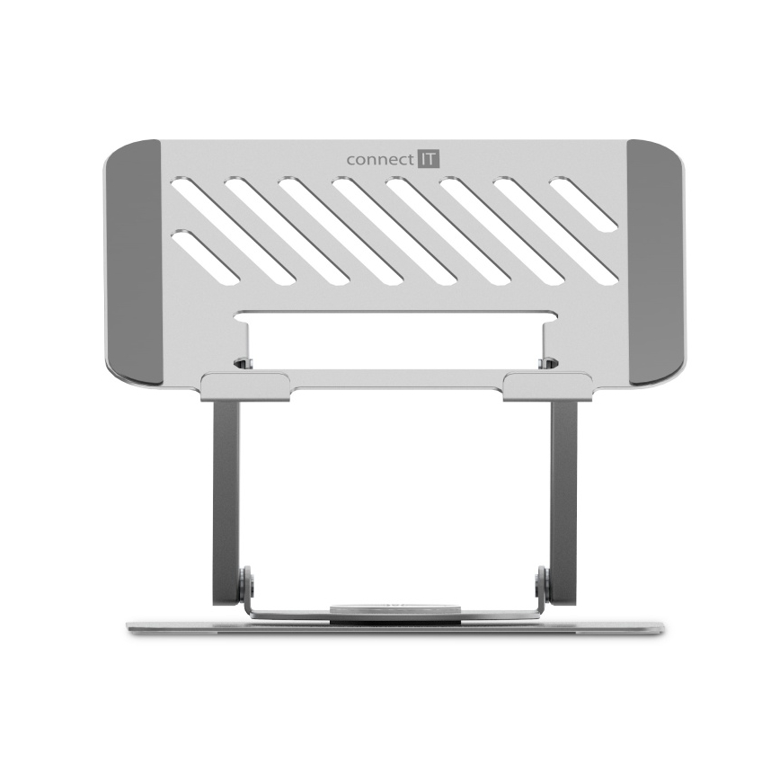 CONNECT IT CMF-2100-SL - Besisukantis nešiojamojo kompiuterio stovas sidabras