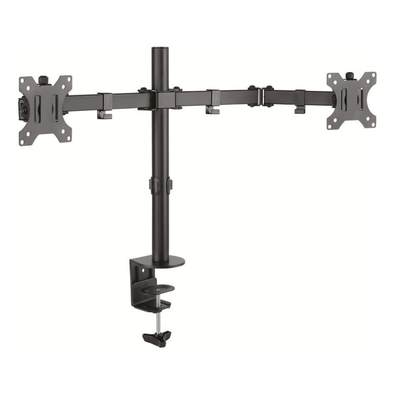 CONNECT IT CMF-3203-BK - Universalus laikiklis dviem monitoriams 13-32” juoda