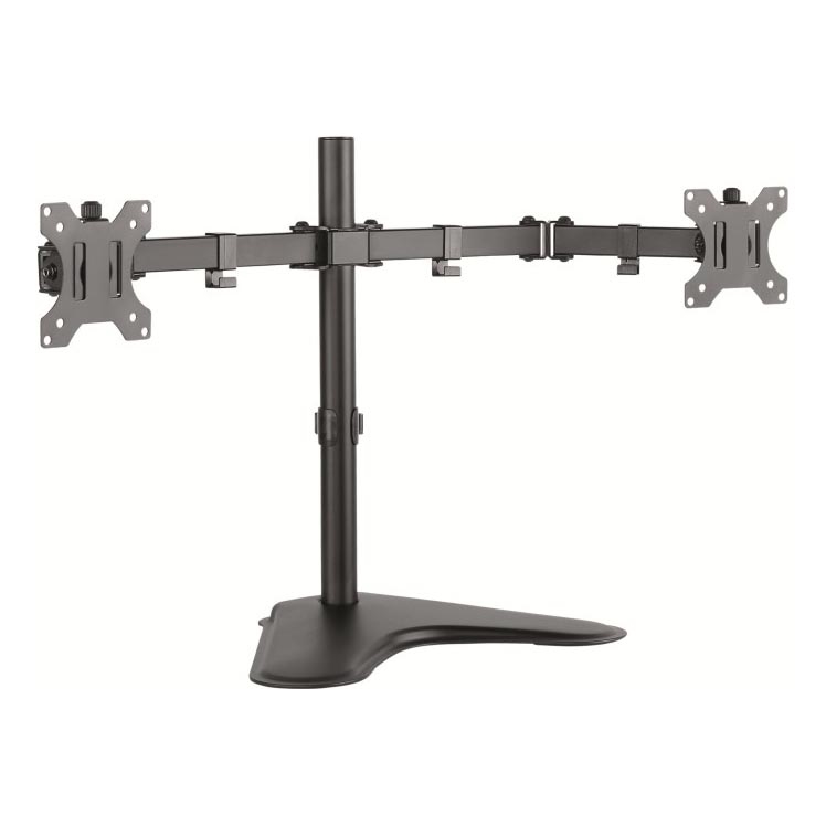 CONNECT IT CMF-3204-BK - Universalus laikiklis dviem monitoriams 13-32” juoda