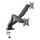 CONNECT IT CMF-3207-BK - Universalus laikiklis dviem monitoriams 13-27” juoda