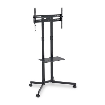 CONNECT IT CMH-9100-BK - Mobilus televizoriaus stovas su lentyna 37-70” juoda