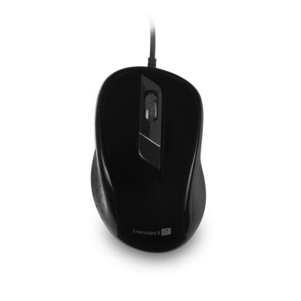 CONNECT IT CMO-1200-BK - Laidinė pelė 1000 DPI juoda