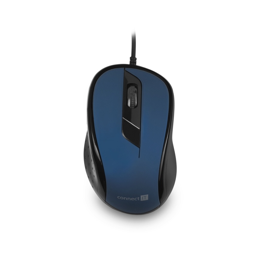 CONNECT IT CMO-1200-BL - Laidinė pelė 1000 DPI juoda/mėlyna