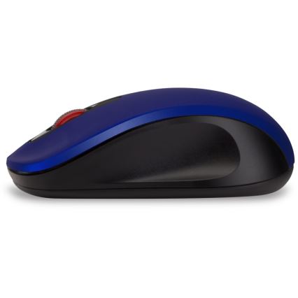 CONNECT IT CMO-2230-BL - Belaidė tyli pelė MUTE 1200 DPI 1xAA juoda/mėlyna