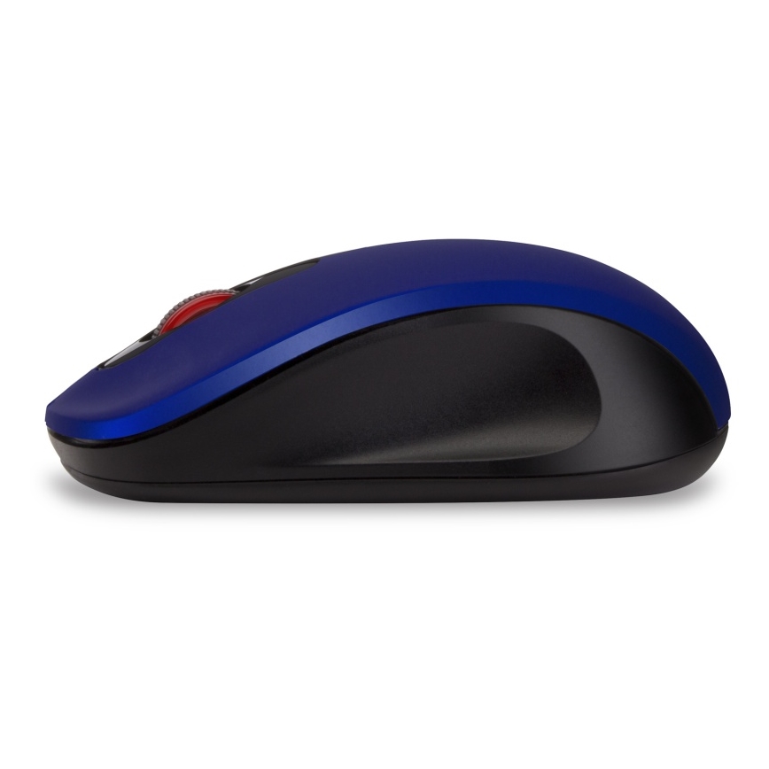 CONNECT IT CMO-2230-BL - Belaidė tyli pelė MUTE 1200 DPI 1xAA juoda/mėlyna